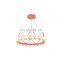 2022 New Design Children Room LED Pendant Light Crystal Chandelier Indoor Decorative Girls Crown Ceiling Lamp