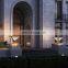 High Quality Outdoor Waterproof High Lumen Good Brightness Decoration Post Pillar Lamp Led Solar Garden Light