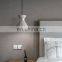 E27 Industrial vintage cement shade ceiling lighting concrete hanging pendant light for coffee shop