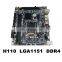 Hot Sale computer motherboard DDR4 h110 lga1151 h110 pc motherboard