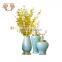 Light Blue Chinese China Ceramic Round Large Vase