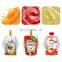 Baby Puree Food Yogurt Condensed Milk Packing Retort Stand Up Spout Squeeze Pouch Filling Capping Machine