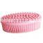 Bath Shower Face Body Massaging Spa Rubber Loofah Body Back Scrubber Silicone Loofah Brush