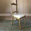 Resin clear napoleon wedding chair wedding dining metal chairs