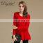 100% Knitted Women's Cashmere Sweater Spring Solid Color O-Neck Crew Sweatshirt Casual Winter Season Style with OEM Service