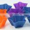 Resuable and Eco-friendly silicone flower baking cup