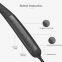 headset with mic magnetic wireless sport headphones earbuds earphone