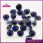 114# synthetic spinel round blue gemstones wholesale