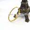 new fashion girls tops 316l stainless steel jewelry gold bangel bracelet