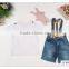 Brand Children Clothing Wholesale T30897 Boys Denim Overalls Sets Kids Suit