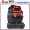 25PCS 4 in 1 rgbw no limited rotation led panel matrix beam moving head stage light