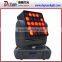 China 25PCSx12W 4 in 1 led panel matrix beam moving head stage light