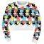 Wholesale sublimation fleece sweatshirt/mens sweatshirt without hood