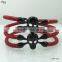 New Designs Hot Sale Genuine Stingray Leather Bracelet Men Skull Bracelet in stock