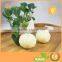 Round Flower Shape Candle Flickering Flameless Candle Battery LED Candle