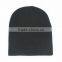 plain flat brim beanie hat for men
