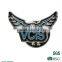 customized cap shaped enamel lapel pin