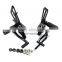 ARS-ZX250R/08 Top Quality Aluminum Adjustable Motorcycle Passenger Foot Pegs for Kawasaki NINJA 250R 08-12