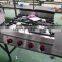 stainless steel industrial gas range 4 open burners stove with cabinet BN600-G608C (600 combination oven)