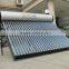 Hot sell evacuated tube collector pressurized copper coil solar energy water heater