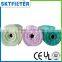 Pocket Smoke Filter Dust Filter Fabric Bag Filter Rolls