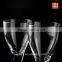 Tall and thick stem beer glass for Stout