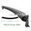 288w multi color led light bar brackets