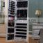 floor Jewelry armoire with painting frame
