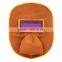 Cowhide electric welding protective mask glasses and mask can be separated
