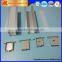 Custom Aluminum Extrusion for LED Lights Anodized Matt Silver ALUMINIUM extrusion profile for led light