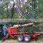 For Mariana Tractor mounted model log trailer with crane (1 ton,3 ton,5 ton,8 ton,10ton,12 ton) )