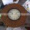 European Mosaic wall clock home decoration