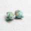 Summer Floral Printed Hair Bows,Puff Bows Clips for Girls Quality Choice