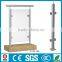 China supplier supply good price exterior glass railing for decking