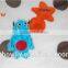pet dot printing coral velvet soft blanket mat bed with emboidery BB squeaker winter warm