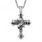 Wholesale Punk Jewelry Stainless Steel Toledo Cross Necklace Pendant