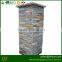 cement rusty slate natural stone column