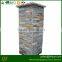 slate stone square decorative pillar design