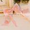 2016 New Nice Hair Accessories Ribbon Bowknot Barrette Korean Style for Women Girls Top Selling Cute Scrunchy Hair Jewelry
