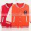 2016 Latest design baby Winter warm sports baseball jacket