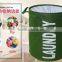 YIWU RODA fashion atmosphere Oxford protection cylindrical shape folding laundry basket