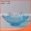 2200ml clear glass food and fruit bowl sets in different colors