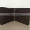 6ft used banques plastic folding table with rattan design style from China manfacture