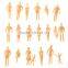 artificial model human skin figure, model artificial figure, model sitting resin figure for 1/25