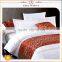 China manufacturer european hotel bed linen reactive dyeing 100% cotton bed linen with pillows