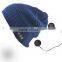 Fashion wireless women's bluetooth hat, Winter knitted lady hat