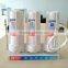 3 stage family water filtration system on the desk