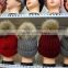 Europe Luxury Style Real Raccoon Fur Knitted Beanie Hat