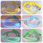 High quality new design electric dog leash nylon led dog leash colorful light-up led pet leash