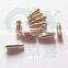 2.0mm brasss pogo pin spring loaded gold plating pogo pin